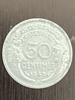 France, 50 centimes 1945 C, Aluminium 