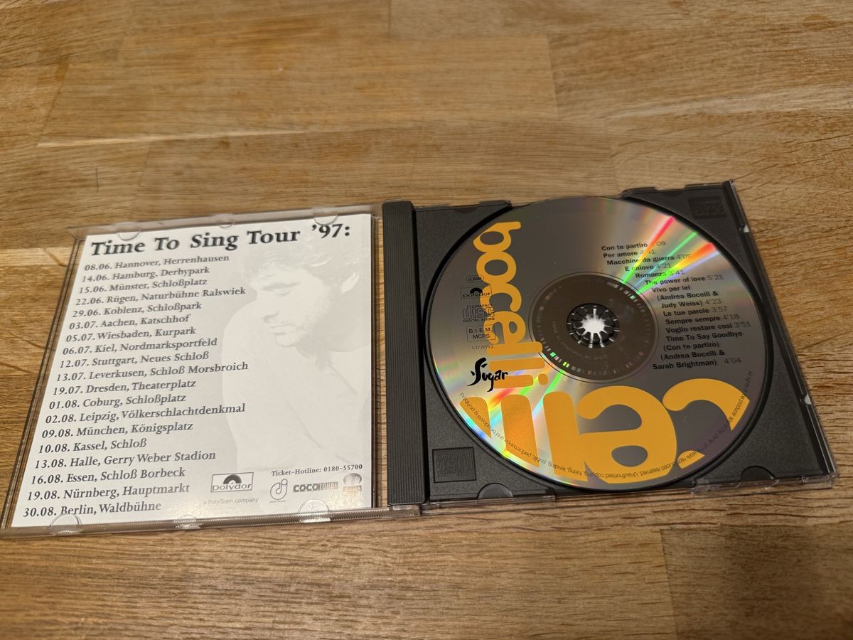 CD: Bocelli CD - Top Zustand! – Usato da Goldach venduto da Messerguru 2