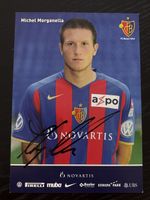 Signierte Sammlerkarte FC Basel M.Morganella