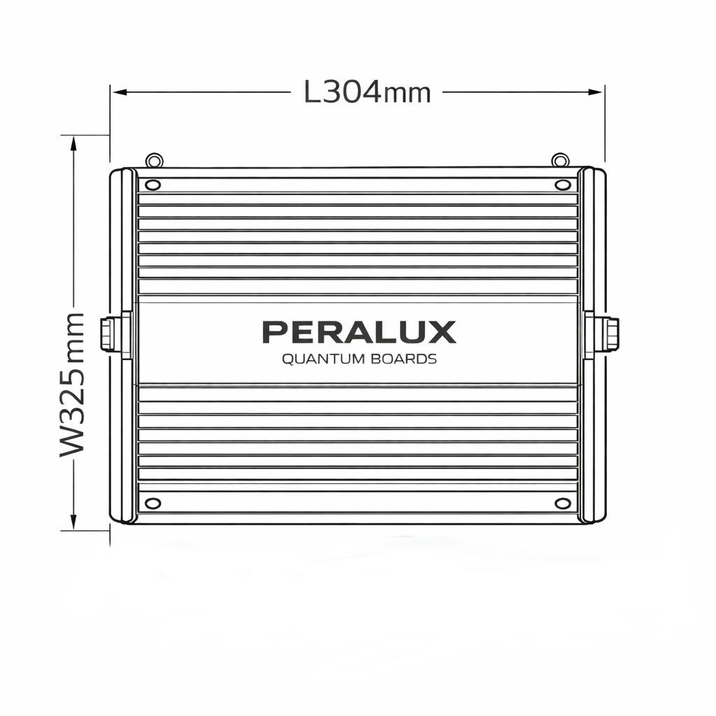 Lampade: Peralux QB-JT120 Quantum Board LED Grow Light Panel 120 Watt – Nuovo e nell'imballaggio originale da Rietheim venduto da PeraLux 8