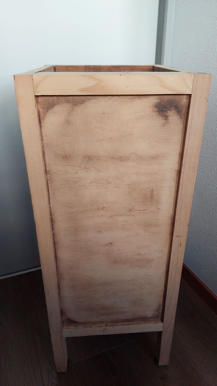 Comodini: Holz-Nachttisch / Beistelltisch mit Schublade, Top! – Usato da Konolfingen venduto da lanomi 3