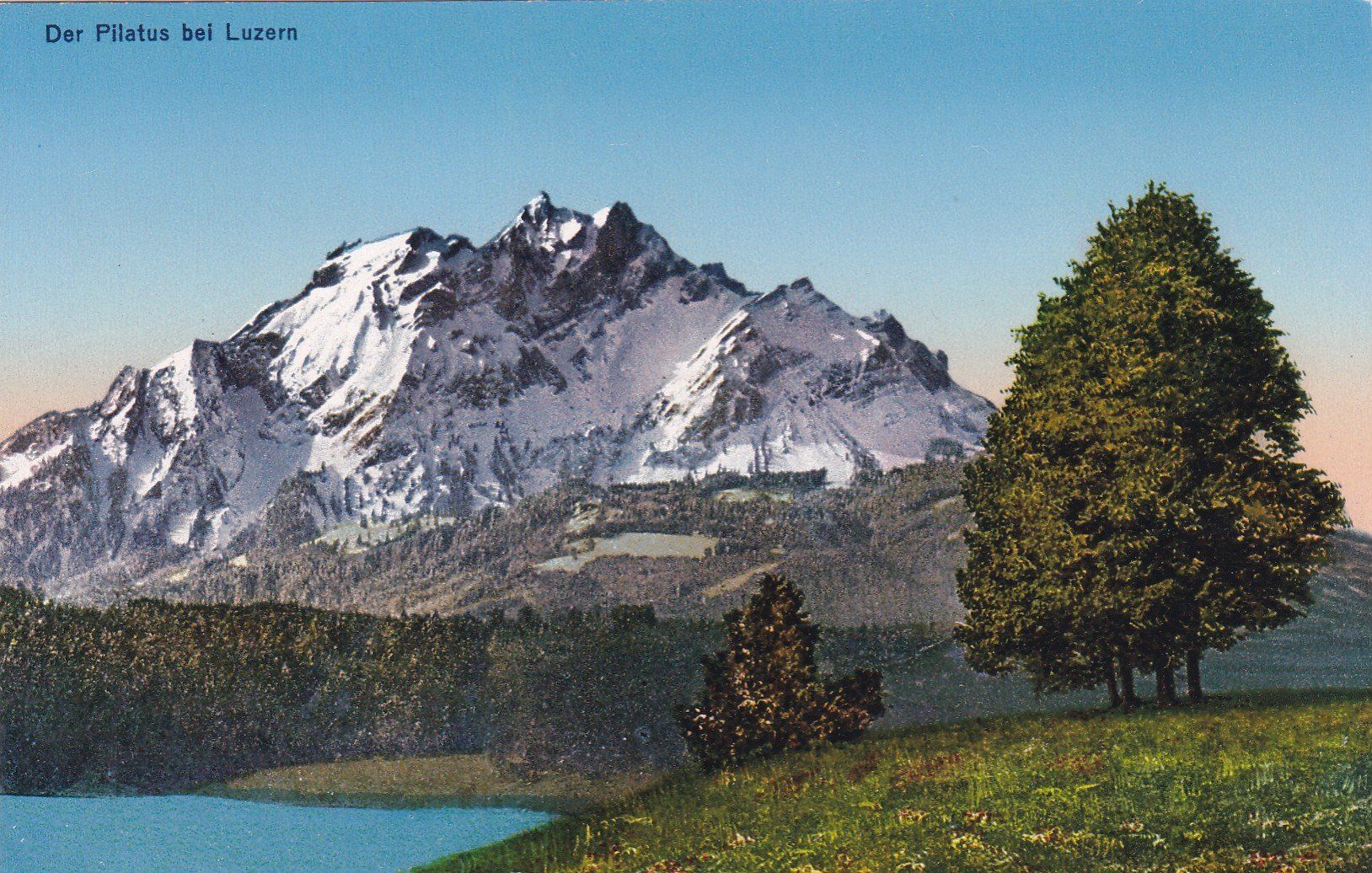Cartoline postali: Der Pilatus bei Luzern – Usato da Cormoret venduto da Pascalll2001