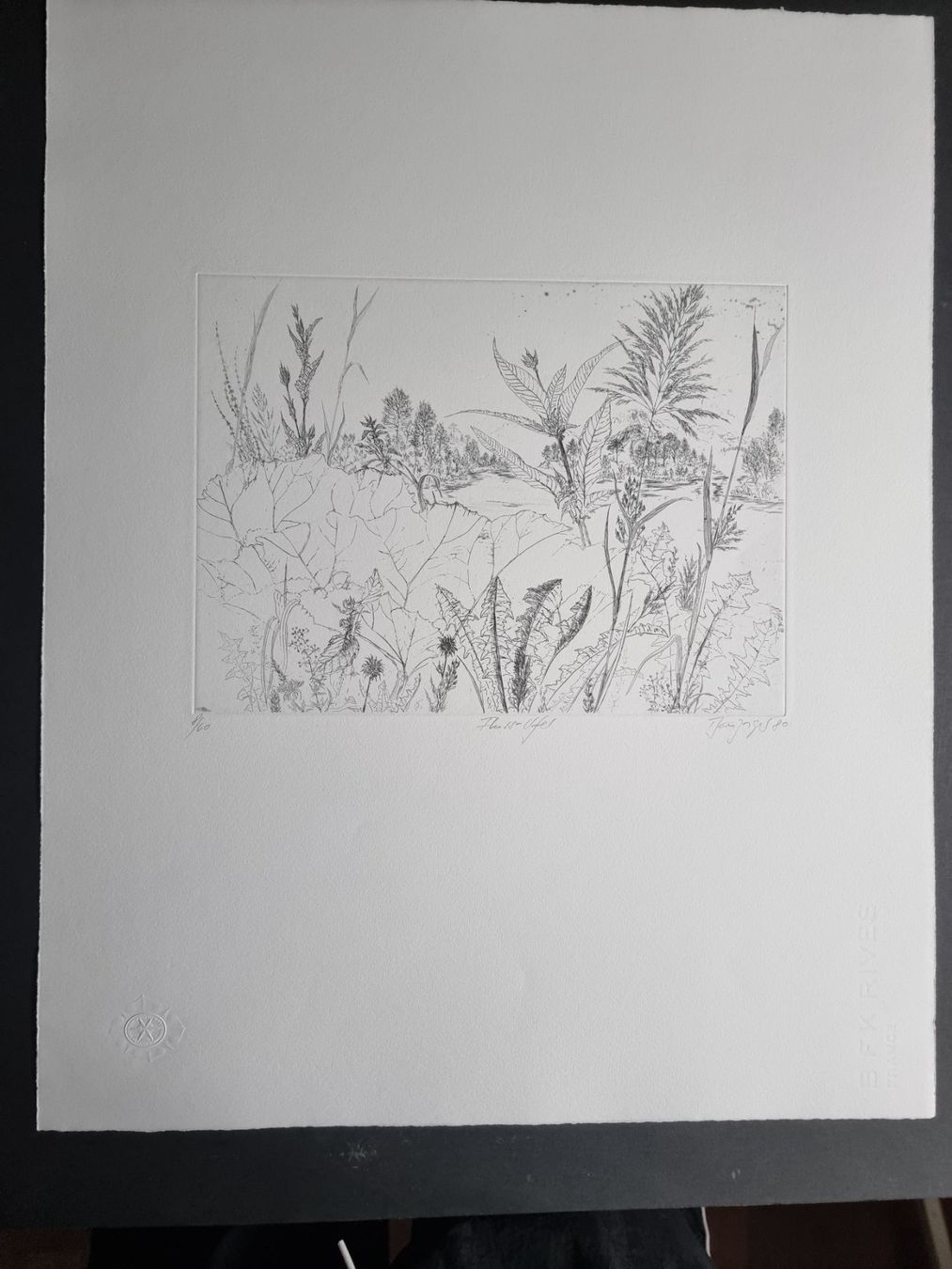 Grafica & Litografie: BÄNZIGER EUGEN RADIERUNG SIGNIERT NUMMERIERT – Usato da Gersau venduto da grafik-kunst 3