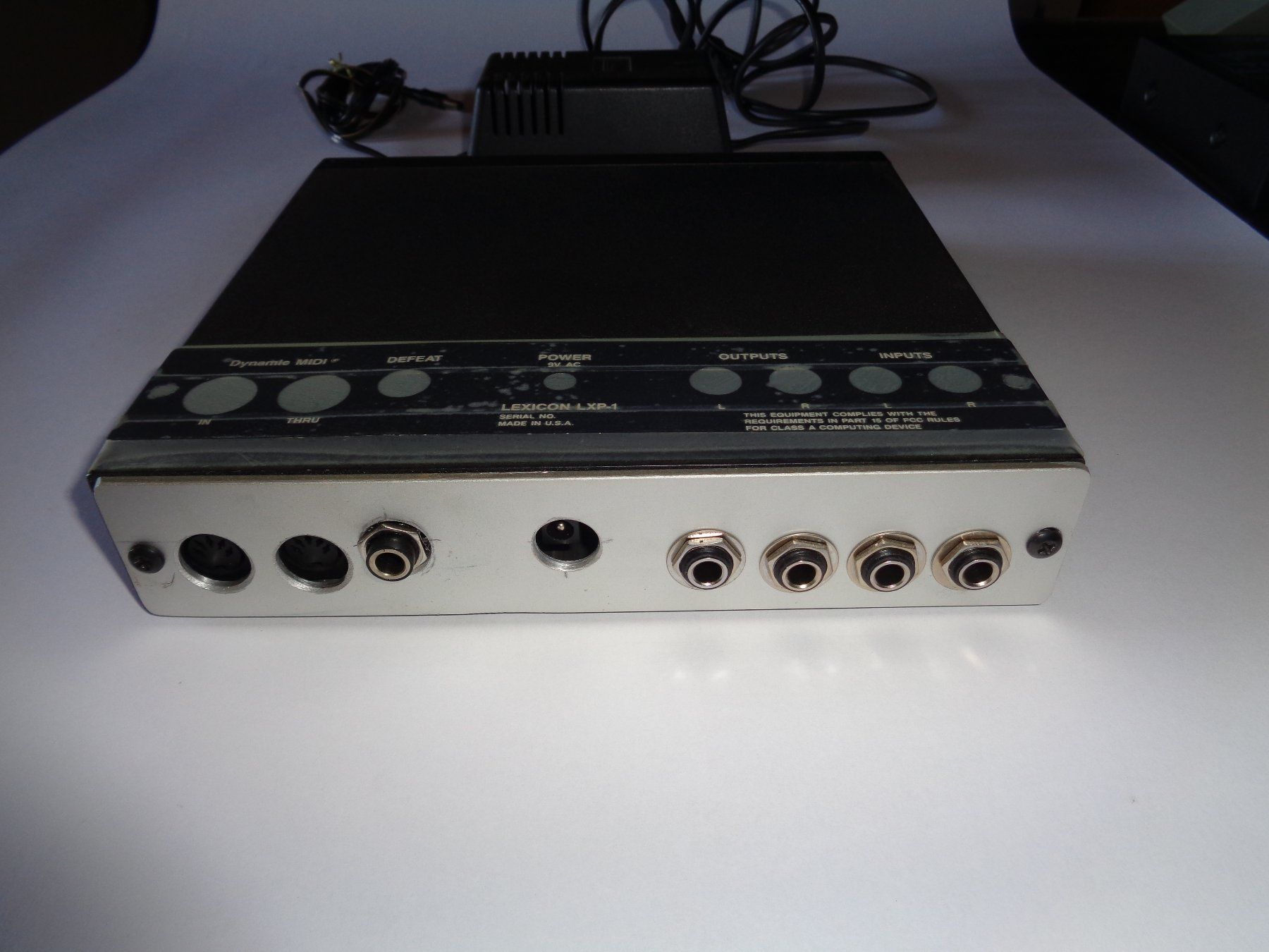 Musikinstrumente: LEXICON-MULTIEFFECT LXP-1 PROCESSOR mit Netzteil – Gebraucht aus Wohlen b. Bern von Saga0 1