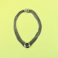 TIFFANY & CO - MEHRSTRÄNGIGE HALSKETTE SILBER 925