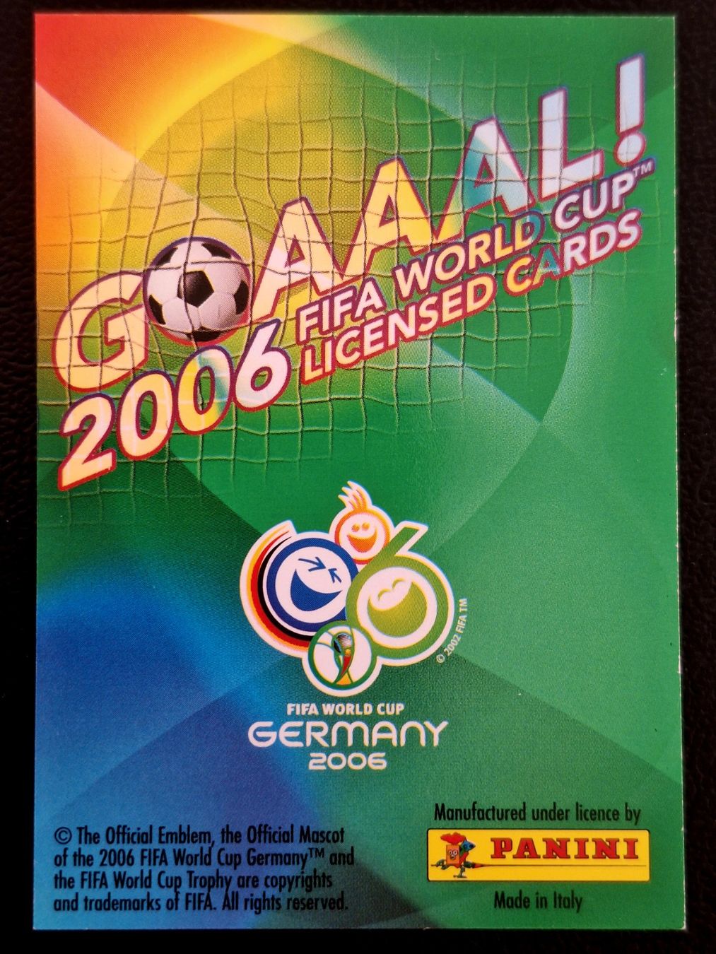 Panini Sammelbilder & Trading cards: PANINI WORLD CUP 2006 GOAL! RONALDINHO – Gebraucht aus St. Gallen von Matrix023 1
