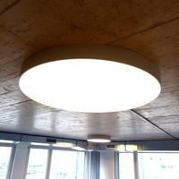 VELA R LED Deckenleuchte Ø125 cm Opal DIM DALI