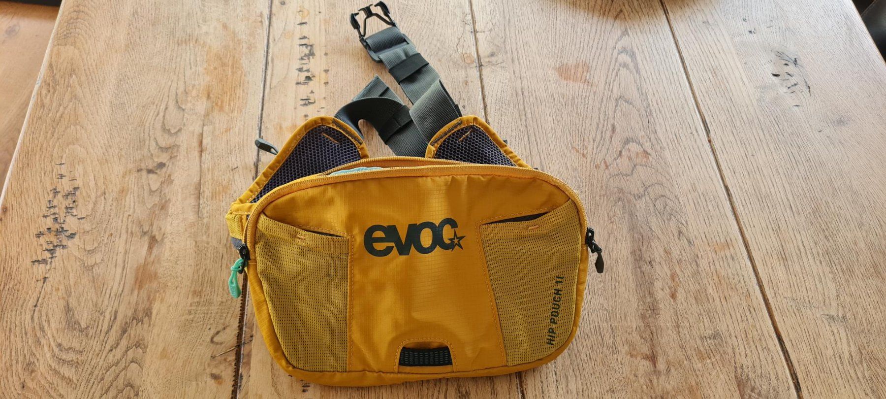 Evoc Borse: Hip Pouch von Evoc 1 Liter senfgelb – Usato da Bäriswil BE venduto da irwu