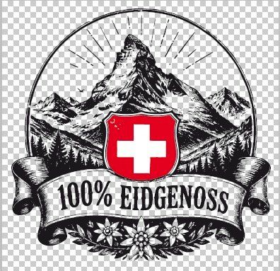 T-Shirts: T-Shirt mit Aufdruck "100% Eidgenoss" – Neu und originalverpackt aus Dozwil von dan_y787 1