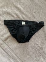 Slip de bain Andrew Christian noir, neuf! Taille S