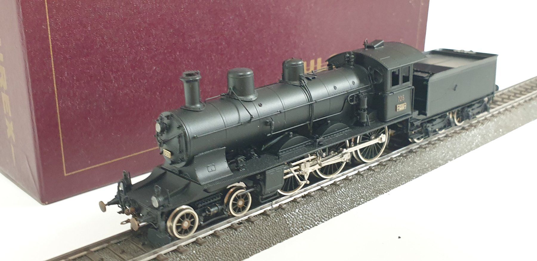 Fulgurex Modellini di ferrovie: Fulgurex SBB A3/5 705  Gotthard  Dampflok  H0/DC – Nuovo (secondo la descrizione) da Neuenhof venduto da ludovicco 4