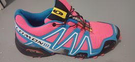 Salomon Speedcross 3 Laufschuhe pink/blau EUR 38
