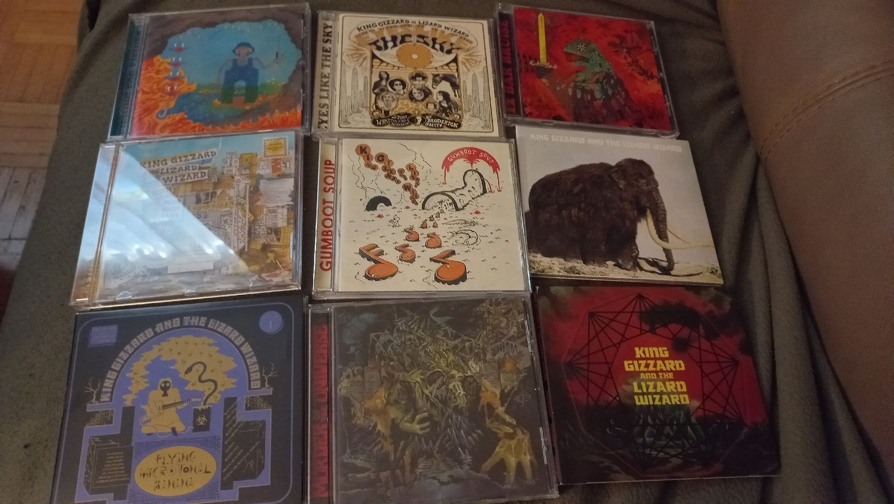 CD: King Gizzard and the Lizard Wizard - Cd Sammlung Top! – Usato da Olten venduto da Donatello1984