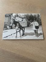 Weihnachtskarte PTT mit 4er Block Briefmarken 20 Rappen 1989