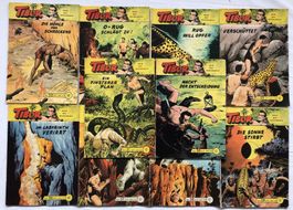 10x TIBOR-Hefte - HELD DES DSCHUNGELS - Nr.50-59