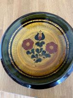 Vintage Keramik Röstiplatte, Handbemalt🎨