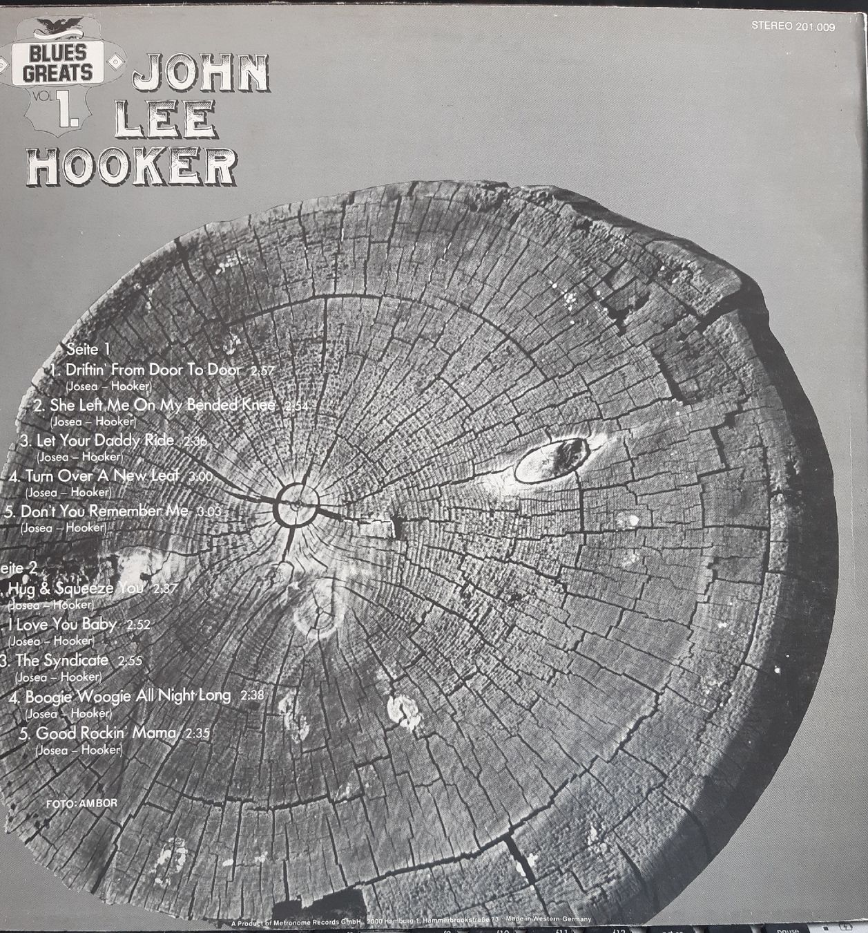 Dischi in vinile: JOHN LEE HOOKER:  Blues Greats Vol. 1 – Usato da Frick venduto da kyb_yq8h 3