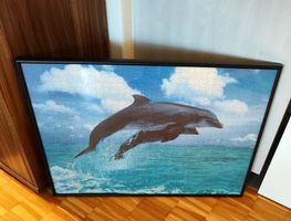 Puzzle Bild mit Rahmen 71,5cm Lang 51,5cm Breit