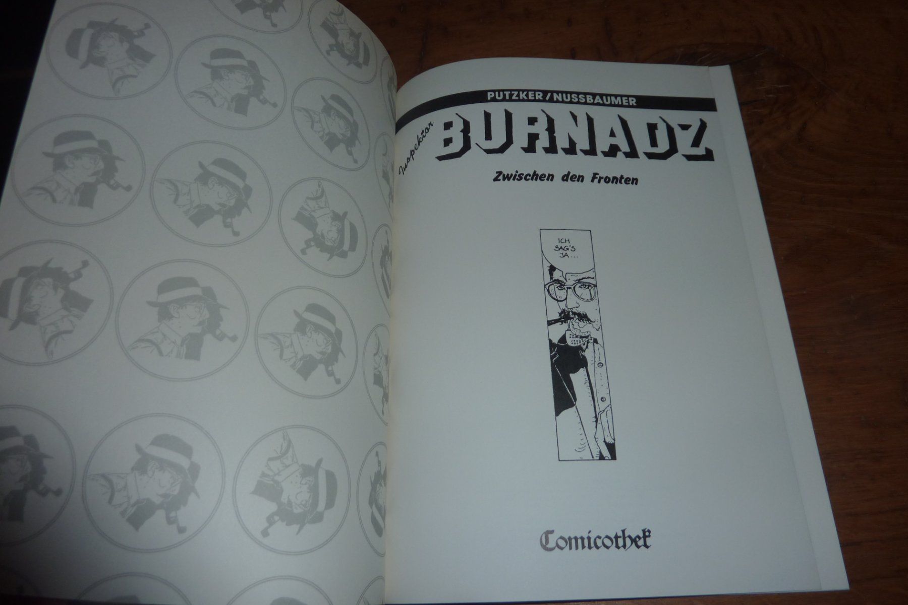 Fumetti: Inspektor Burnaoz, Comicothek, Putzker/Nussbaumer – Usato da Lausen venduto da akira003 1