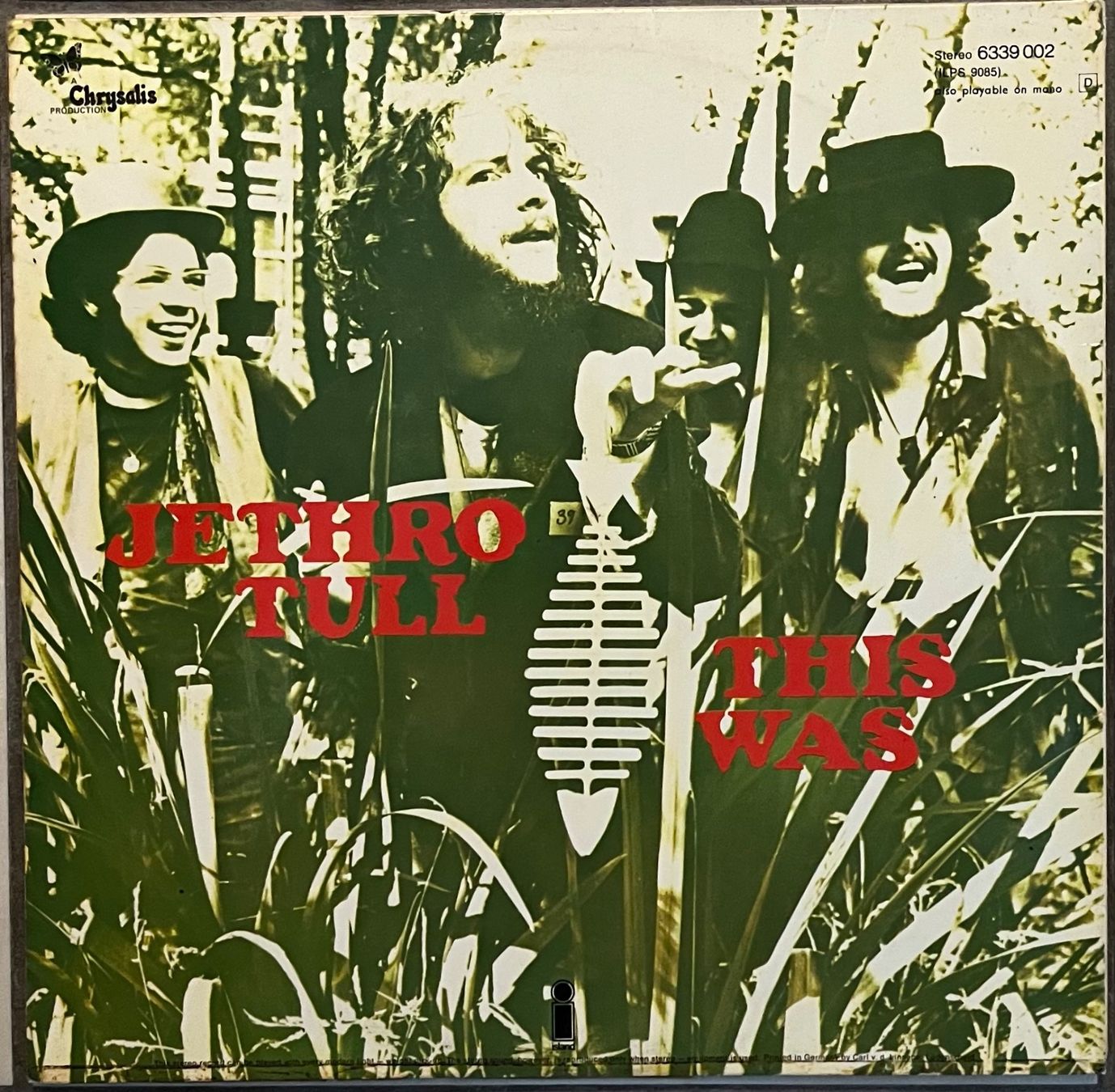 Schallplatten: JETHRO TULL - THIS WAS - 33 Tours – Gebraucht aus Bussigny von vinyl-pas-cher 2