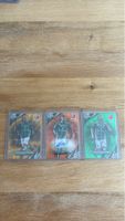 3 Werder Bremen Sammelkarten Topps Chrome neuwertig