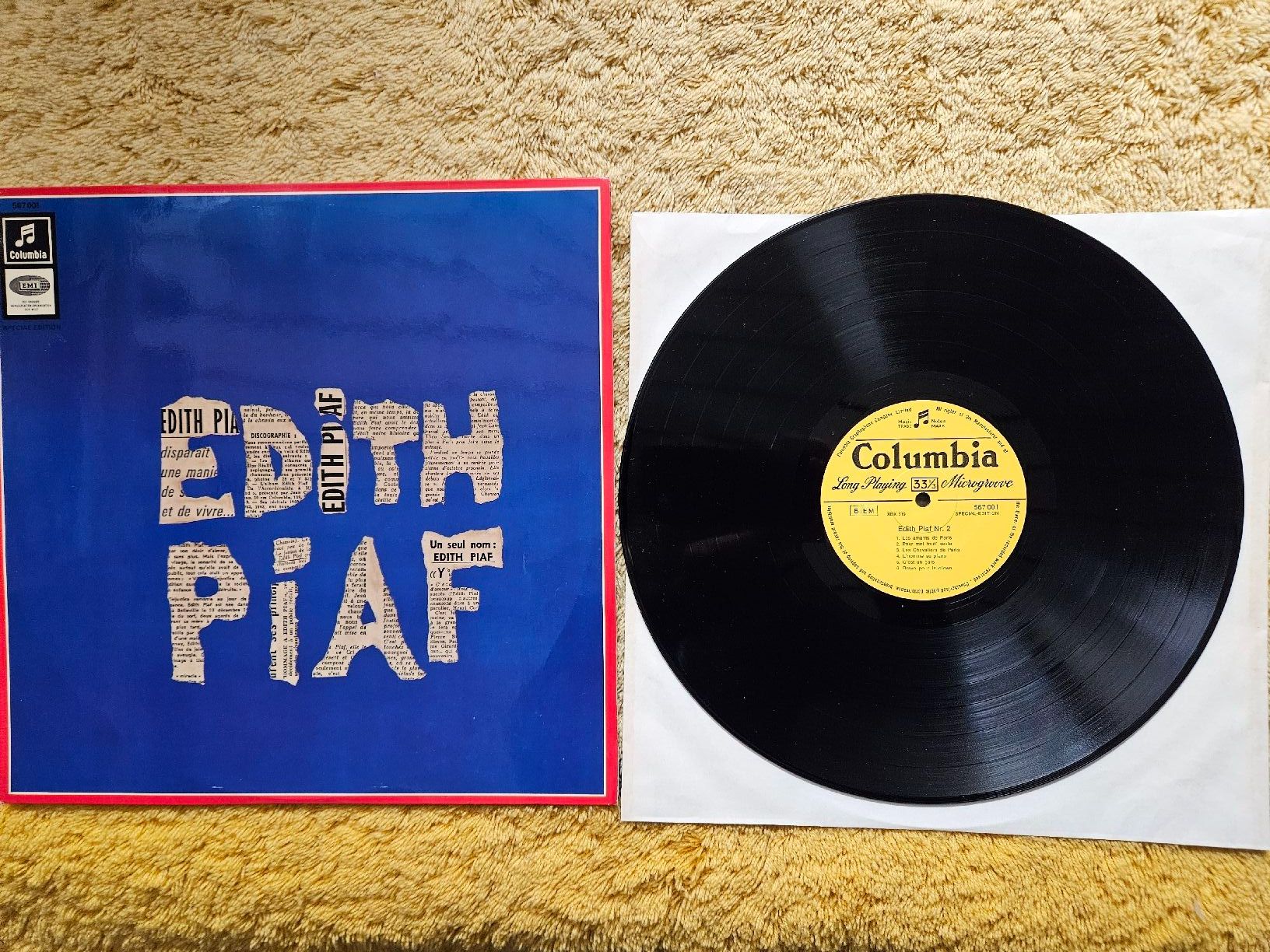 Dischi in vinile: Edith Piaf Schallplatte Lp - Nr. 2 – Nuovo (secondo la descrizione) da Lyss venduto da Alexine