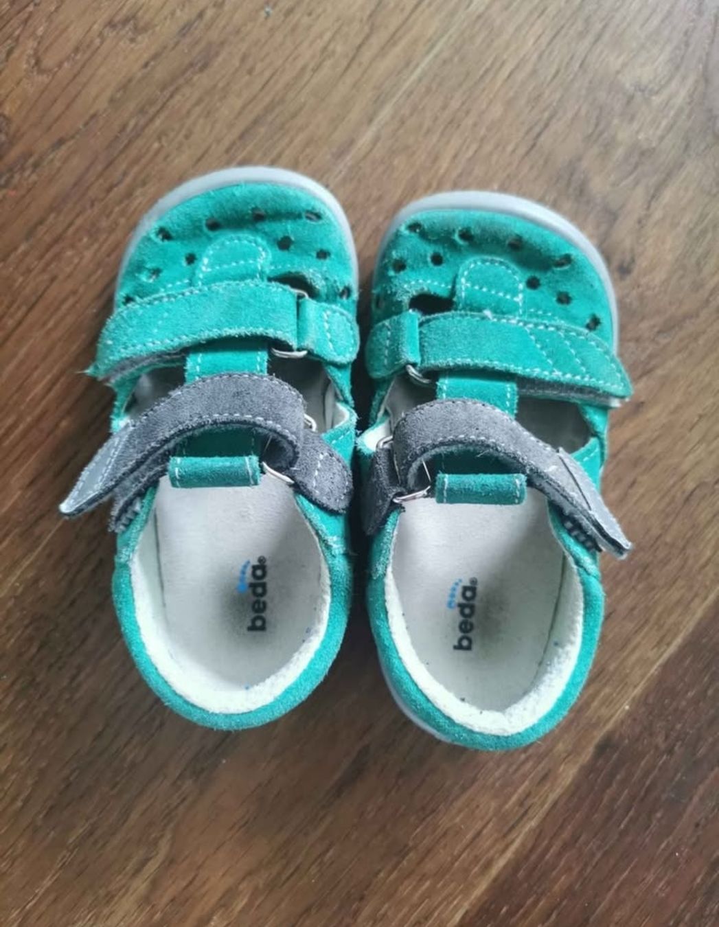 Chaussures garçon: Beda Barfusschuhe, Ledersandale "Sam" - Grösse 24 – D'occasion à Häfelfingen par tan_g2yv 2
