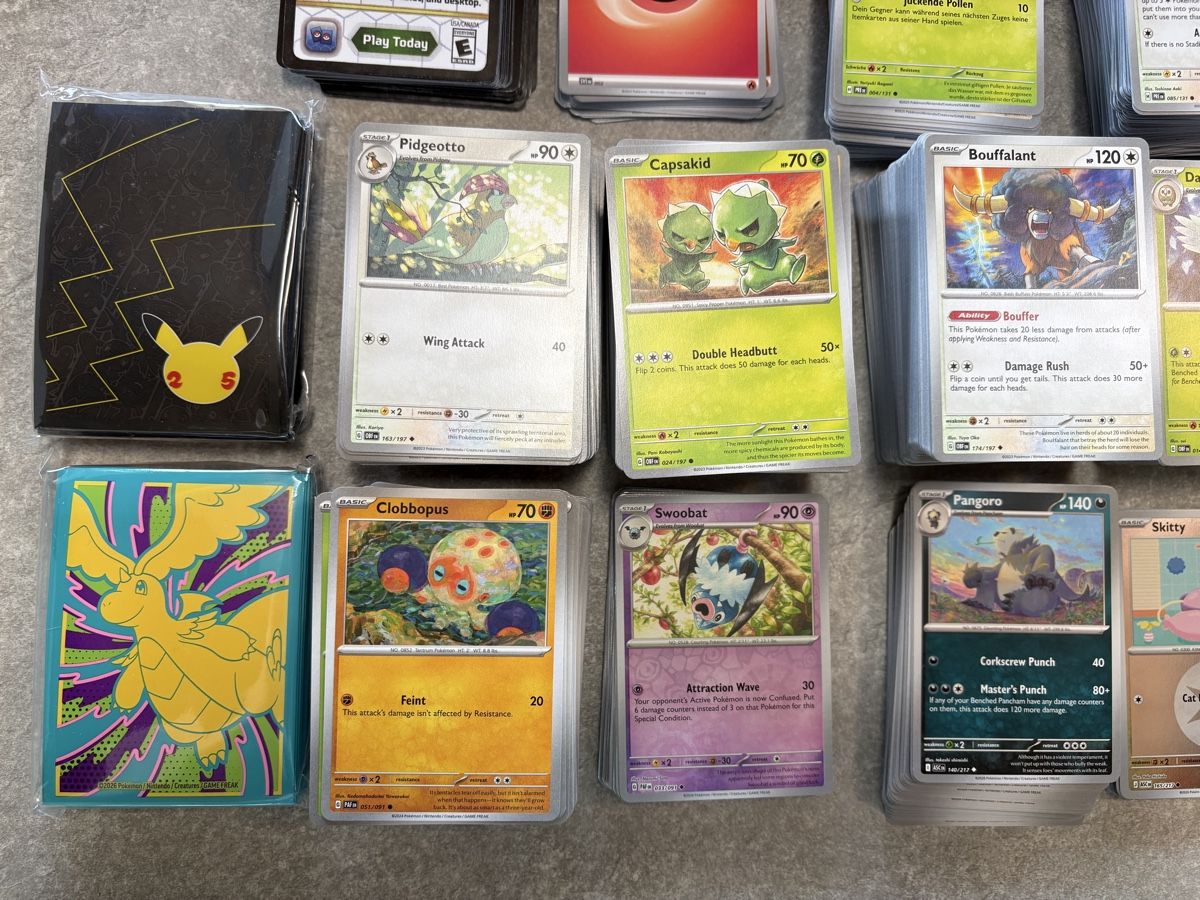 Pokémon Carte collezionabili: Pokemon Sammlung über 1100 Karten - ENG – Usato da Berikon venduto da Wuffels_55 1