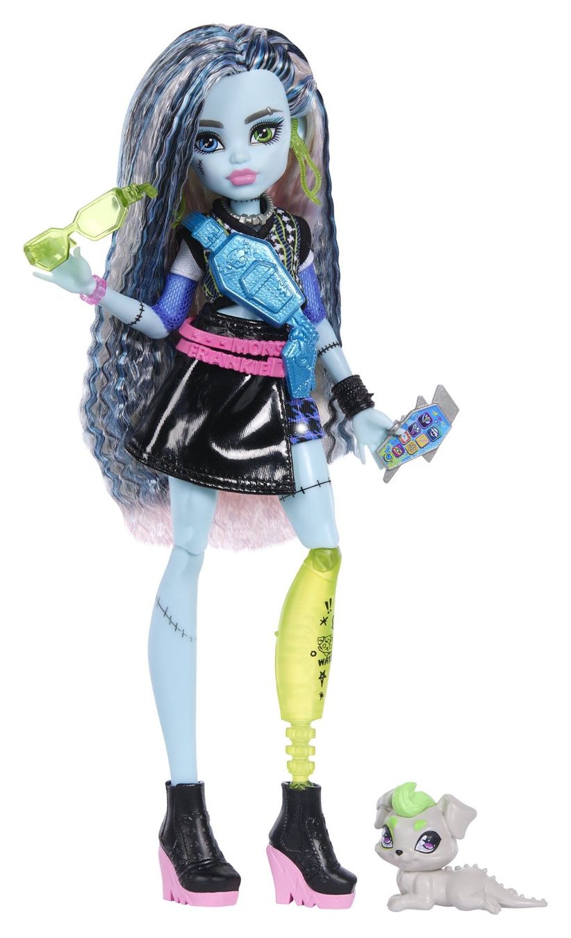 Bambole: Monster High poupée Frankie Stein – Nuovo e nell'imballaggio originale da St-Imier venduto da ATTAKSHOP