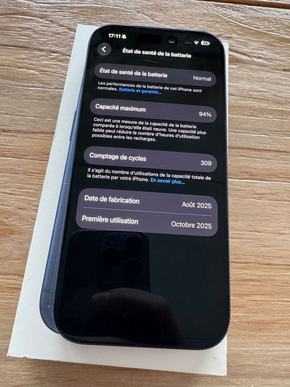 Apple Handys / Smartphones: iPhone 17 Pro 256 Go Bleu intense – Neu (gemäss Beschreibung) aus Yvonand von tim_jxk7 4