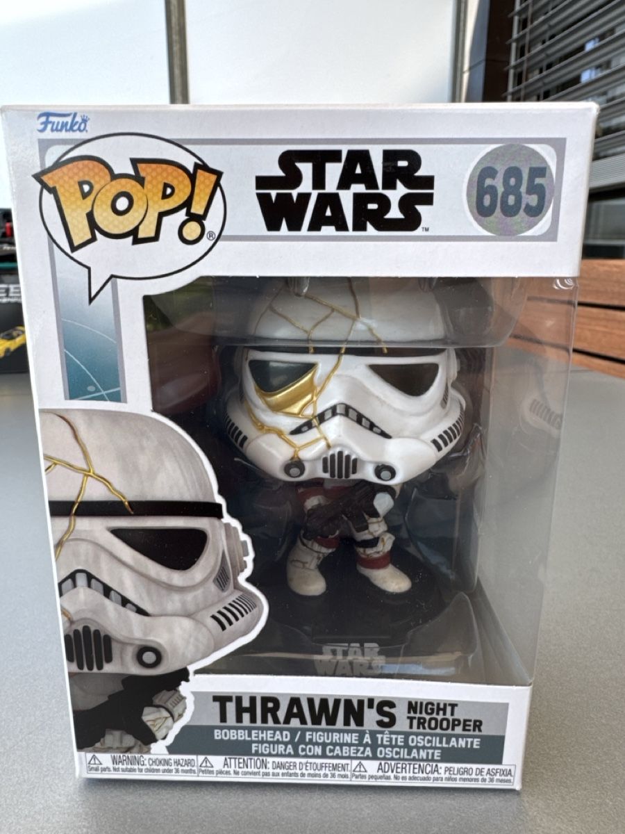 Funko Figuren: Funko Pop / Star Wars / Thrawn's Night Trooper 685 / OVP – Neu und originalverpackt aus Münsingen von ambuehl81