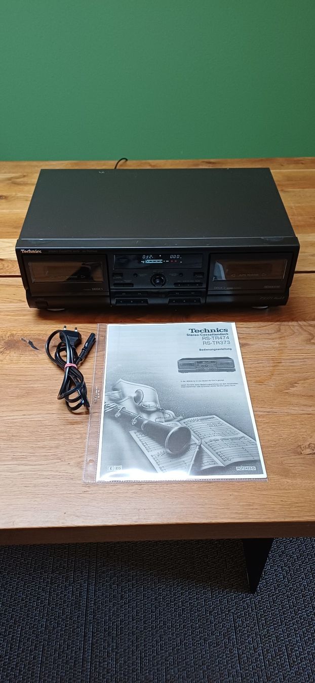 Technics Registratori: Technics RS-TR 373 MK2 Doppel-Kassettendeck – Usato da Siebnen venduto da Amigo7 3