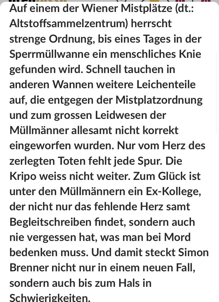 Bücher: Wolf Haas: Müll – Neu (gemäss Beschreibung) aus Buchs AG von Allerleis 3