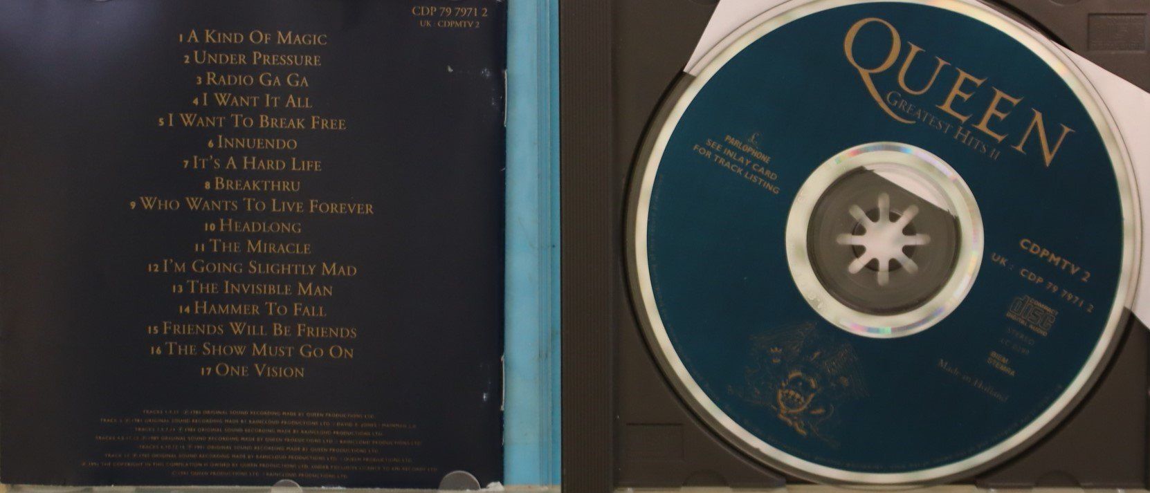 CD: Queen – Greatest Hits Ii – Usato da Luzern venduto da CONTENTI 1