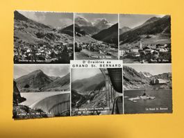 AK d‘ Orsieres au Grand St.Bernard mehrbildrig