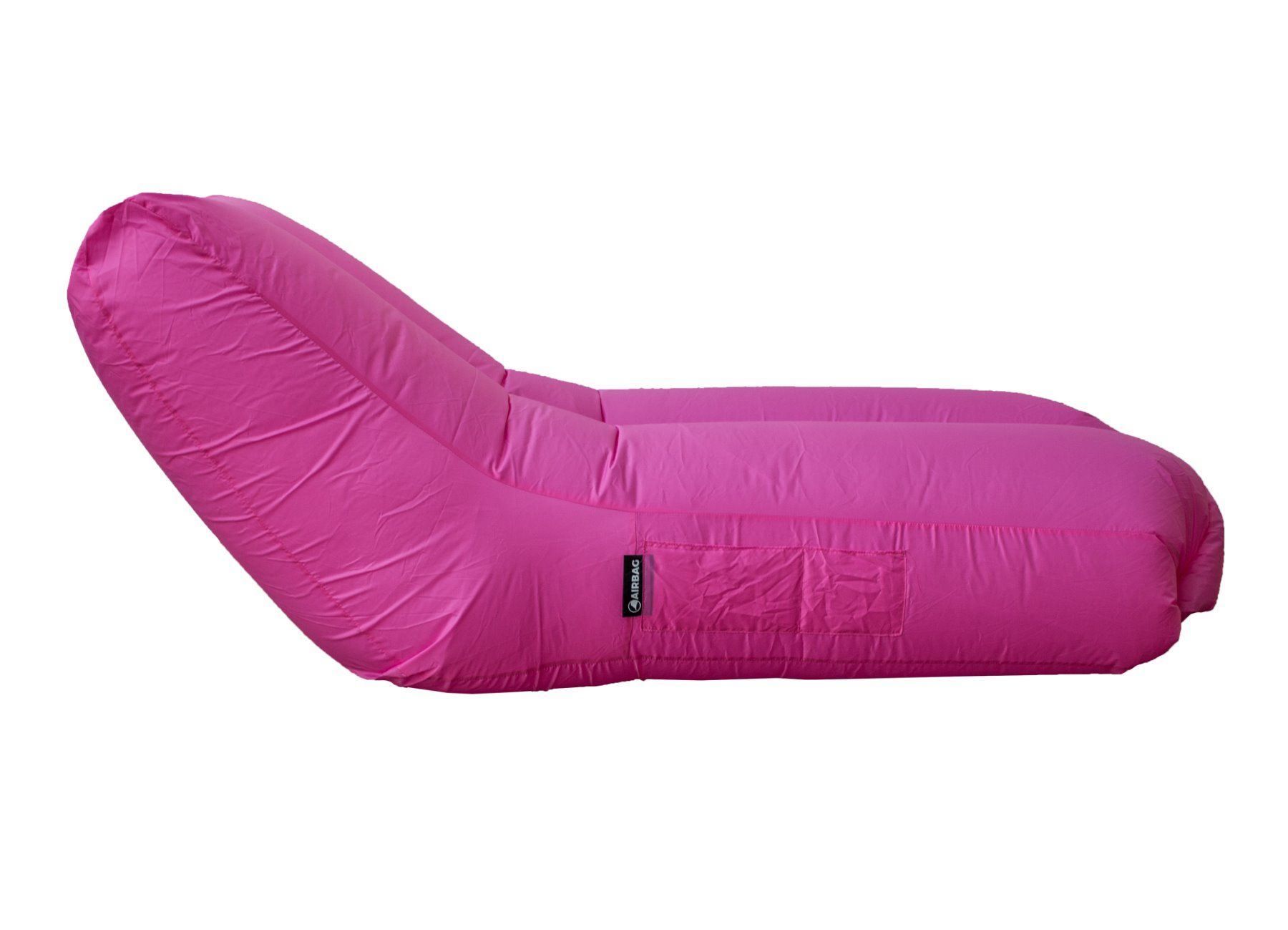 Liegen & Liegestühle: Airbag II -BeachLounge - Luftsofa - Pink – Neu und originalverpackt aus Oberglatt ZH von Mrf808