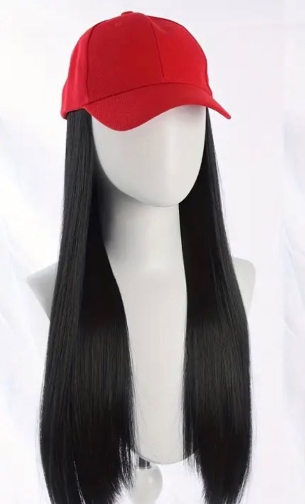 Parrucche: PERÜCKE - Baseballkappe mit Kunsthaarverlängerung, 50cm – Nuovo e nell'imballaggio originale da Winkel venduto da ferrari2022 1