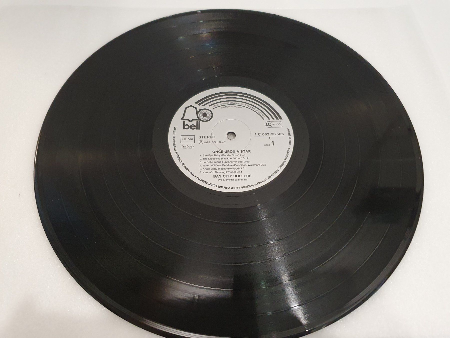 Dischi in vinile: Bay City Rollers – Once Upon A Star – Usato da Uster venduto da Vinyl-Leidenschaft 3