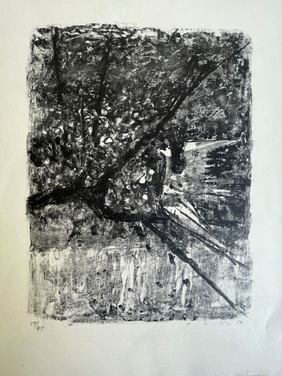 Grafica & Litografie: Lithographie von Henri Schmid (1924-2009) signiert – Usato da Baar venduto da Sonne5057 3