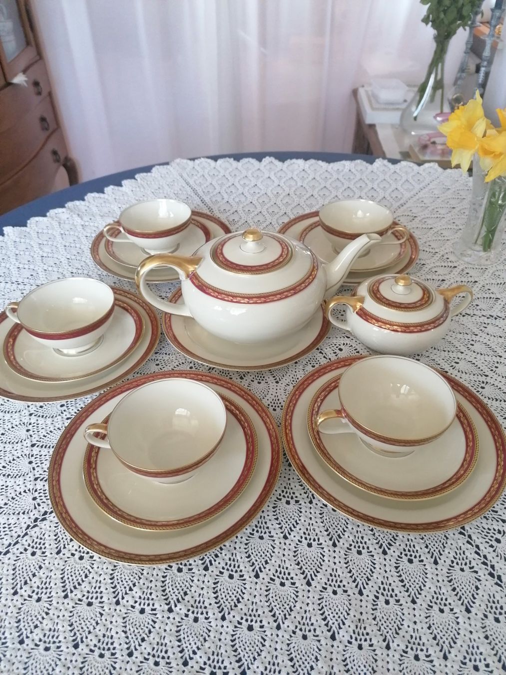 Rosenthal Set di piatti: Antiken Rosenthal Teeservice, 18 Teile – Usato da Aegerten venduto da Jos_zem