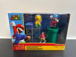 Neu Spielzeug Super Mario Diaroma Spielset (1x)