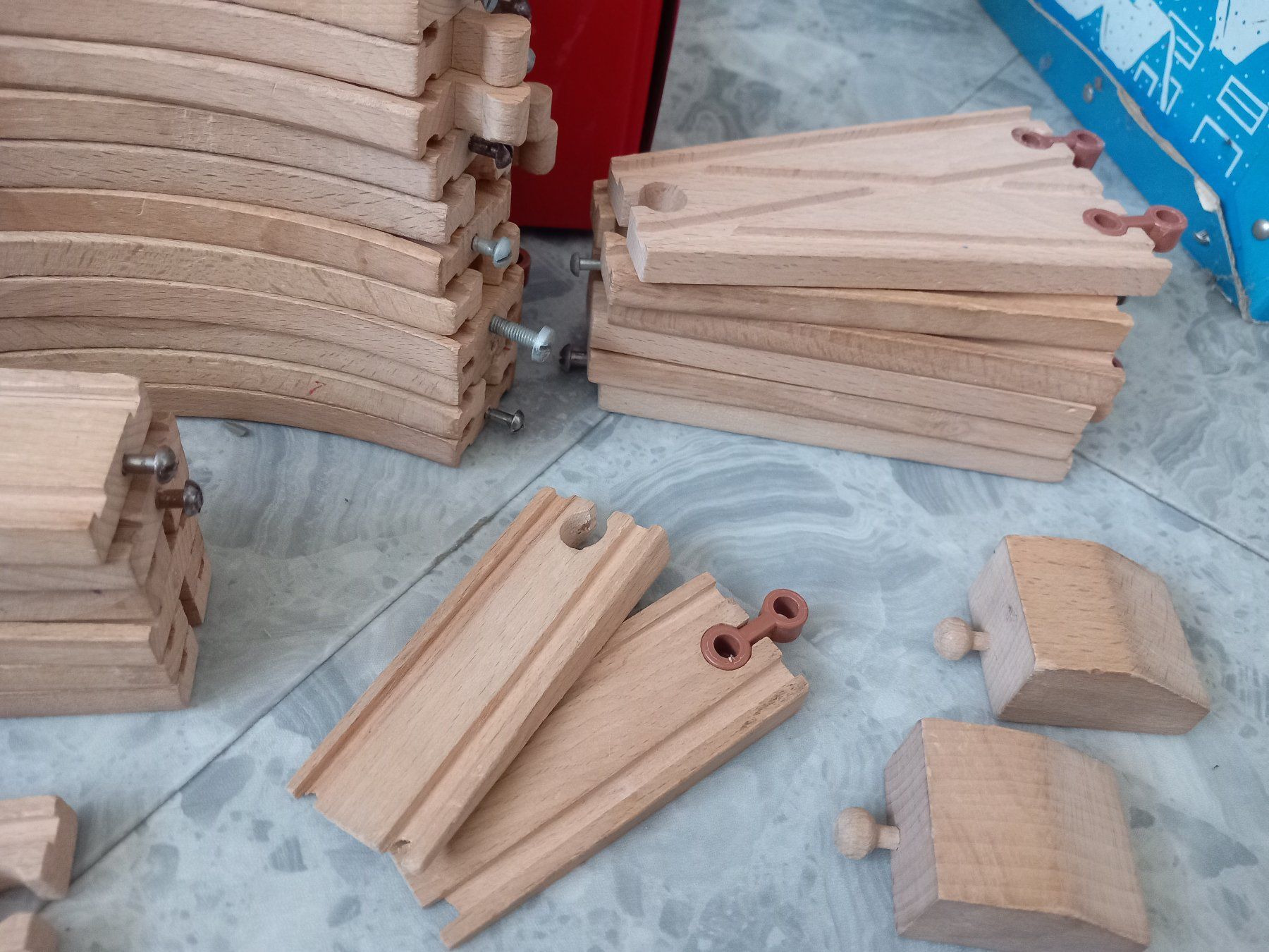 Giocattoli: vielteilige alte Holz-Eisenbahn – Usato da Lindau venduto da san_kg2j 5