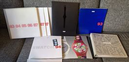 5 Swatch Kataloge  1983 - 1997