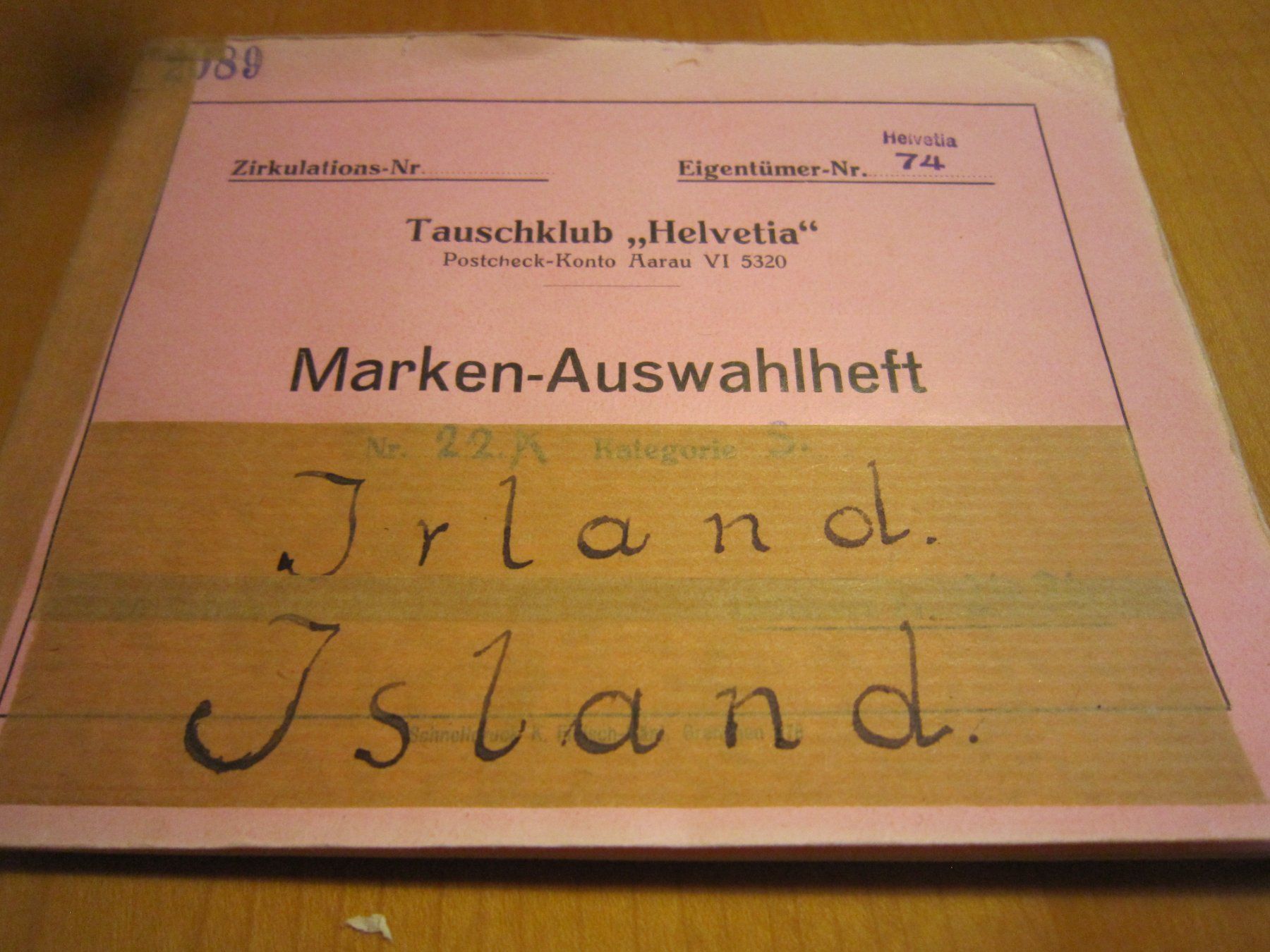 Tutti i francobolli: 7 Alte Marken IRLAND/ISöAND – Usato da Gordola venduto da Polentaefung