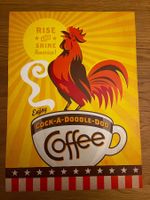 Coffee Poster - Kaffee-Plakat im Retro-Look NEU