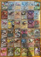 lot de cartes Pokemon en excellent état de36 cartes ex,v/max