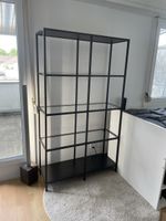 Regal: Ikea VITTSJÖ schwarzbraun/Glas 100x175cm