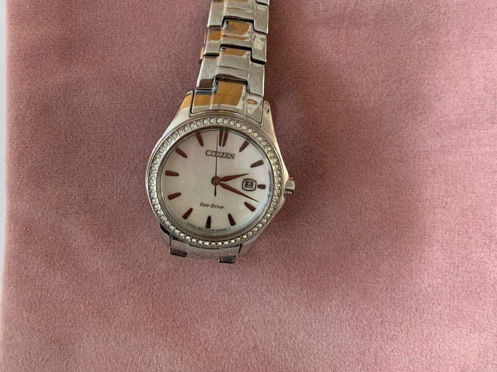 CITIZEN Quartz horloge dames EU6070-51D, zilver, armband