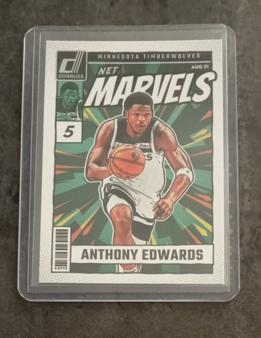 Cartoline: Anthony Edwards Net Marvels NBA card – Nuovo (secondo la descrizione) da Vallorbe venduto da ant_75wx