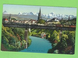 Bern und die Alpen